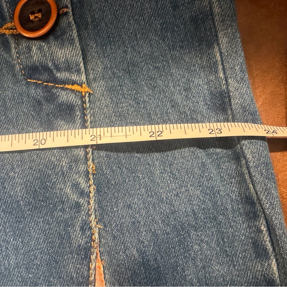 Three Bird Nest Blue Denim Overalls - Picture 7 of 11